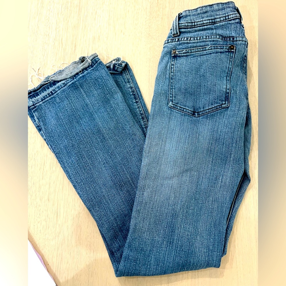 Bell bottom jeans pre loved size 5